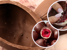 Ovo Franuí: o doce que viralizou é tendência pra Páscoa 2024! Veja como fazer a receita de chocolate com framboesa