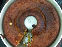 Bolo de milho cremoso e molhadinho