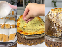 Fiz essa lasanha de costela com banana-da-terra no almoço de domingo e não sobrou nem migalha