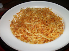 Batata palha caseira