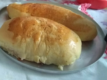 Pão caseiro sem ovos