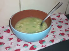 Sopa de batata saudável