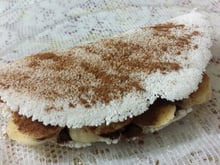 Tapioca doce vegan