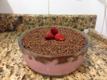 Cobertura de brigadeiro para bolo