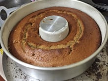 Bolo de banana sem glúten e sem lactose