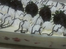 Doce de morango e suspiros