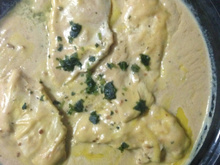 Filé de frango ao molho de mostarda facílimo