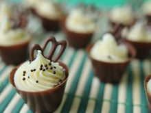 Copinho de chocolate trufado de maracujá