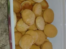 Bolacha caseira de baunilha