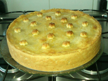 Torta salgada de frango