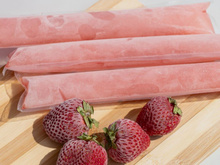 Geladinho de morango