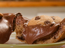 Ovo de Páscoa com casca de Cookie