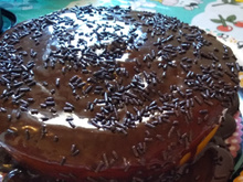 Bolo de cenoura na tupperware (micro-ondas)