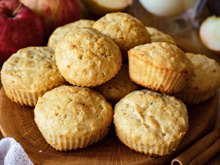 Muffin de banana ou maçã sem glúten