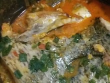 Peixe ao leite de coco