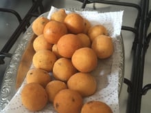 Bolinha de queijo frito