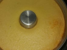 Pudim com leite em pó diluído