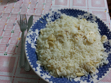 Arroz ao champanhe