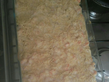 Penne com camarão ao molho branco