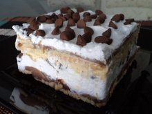 Sobremesa de chocolate e maracujá