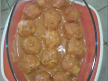 Nhocão recheado com queijo