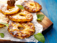 Abacaxi de churrasco na airfryer sem fumaça e sem sujeira na cozinha é possível! Vem aprender