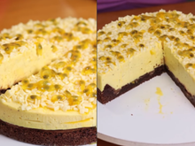 Torta brownie com mousse de maracujá: a combinação perfeita em uma sobremesa fácil e irresistível