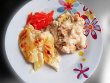 Filé de frango ao gorgonzola