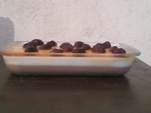 Manjar de coco e chocolate