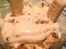 Mousse de chocolate branco