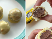 Bombom na Páscoa sem sair da dieta: anota essa receita de Ouro Branco proteico sem açúcar!