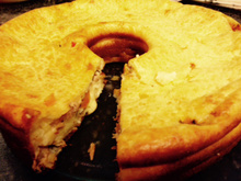 Bolo salgado de atum