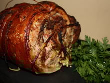 Porchetta do Chef Rafael De Cara