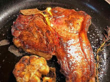 T-bone steak