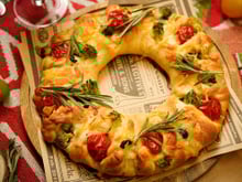 Coroa de massa folhada para o Natal: faço essa receita todos os anos e sempre é a primeira a acabar na mesa