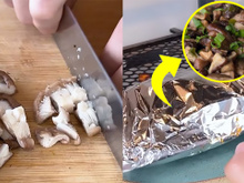 Churrasco de shitake (ou outro cogumelo) que aprendi com uma chef: receita é muito prática e saborosa