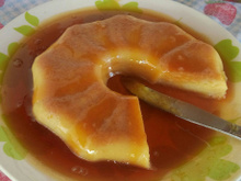 Pudim de pão de micro-ondas