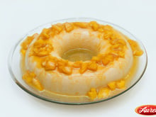 Pudim Gelado de Pêssego Áurea