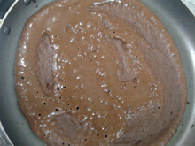 Panqueca rápida sem glúten sem lactose