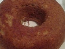 Bolo de banana com canela