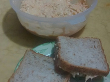 Patê de frango (para sanduíche natural)