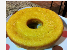 Bolo de milho sem fubá