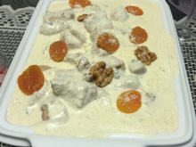 Nhoque ao molho de gorgonzola