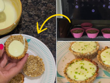 Tortinha de limão dos deuses para quem segue alimentação saudável e proteica: até quem come açúcar vai pedir essa receita!