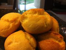 Broa oca de fubá de canjica