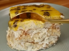 Nem usa panela: pavê de maracujá delicioso, é só bater tudo no liquidificador para fazer essa sobremesa cremosa fácil pro Natal