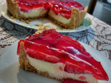 Torta de morango sem segredo