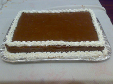 Creme de chocolate para recheio e cobertura