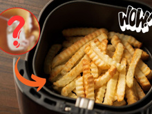 O ingrediente secreto para obter batatas fritas crocantes e deliciosas na airfryer