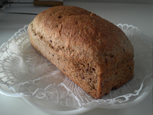 Pão integral caseiro